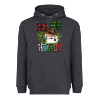 Smoke ho ho howdy santa Heavyweight Hoodie - CowGirlArtShop