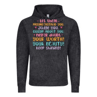 Vintage Black let them Vintage Hoodie - MaliasSmallBusiness