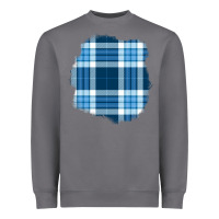 Storm Winter Tartan Patch Heavyweight Sweatshirt - BundleAndBundleShop