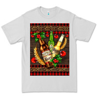 Dove Grey beer bottles with mistletoe Premium Tee - AdoDesignShop