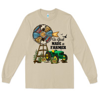 Mushroom So God Made a Farmer Long Sleeve Tee - JahusDesignShop