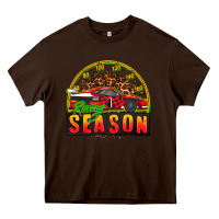 Chocolate Brown racing season sport car Heavy Core Tee - AdoDesignShop