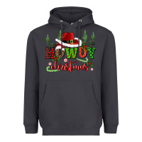 Smoke howdy christmas cowboy hat Heavyweight Hoodie - CowGirlArtShop