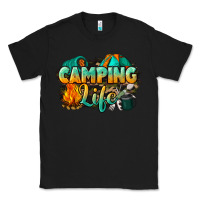 Black camping life Classic Tee - NancyCooperArtShop