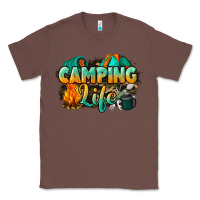 Chestnut camping life Classic Tee - NancyCooperArtShop