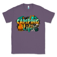 Lavender camping life Classic Tee - NancyCooperArtShop