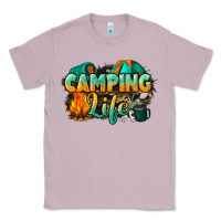 Lilac camping life Classic Tee - NancyCooperArtShop