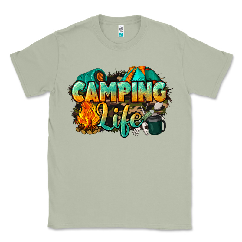 Camping Life Classic Tee by NancyCooperArtShop | Teevron