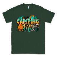 Sports Green camping life Classic Tee - NancyCooperArtShop