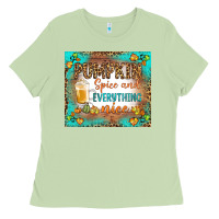 Matcha pumpkin spice and everything nice Ladies Tee - BundleAndBundleShop