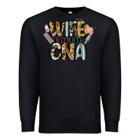 Black wife mom cna Premium Sweatshirt - CowGirlArtShop
