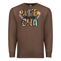 Chestnut wife mom cna Premium Sweatshirt - CowGirlArtShop