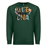 Sports Green wife mom cna Premium Sweatshirt - CowGirlArtShop