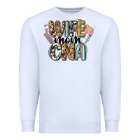 White wife mom cna Premium Sweatshirt - CowGirlArtShop