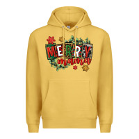 Antique Gold merry mama Premium Hoodie - CowGirlArtShop