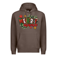 Coffee merry mama Premium Hoodie - CowGirlArtShop