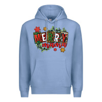 Colony Blue merry mama Premium Hoodie - CowGirlArtShop