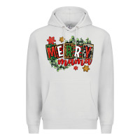 Dove Grey merry mama Premium Hoodie - CowGirlArtShop