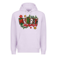 Lilac merry mama Premium Hoodie - CowGirlArtShop