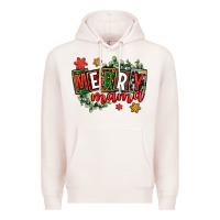 Pale Pink merry mama Premium Hoodie - CowGirlArtShop