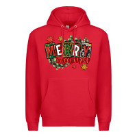 Red merry mama Premium Hoodie - CowGirlArtShop