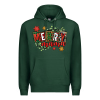 Sports Green merry mama Premium Hoodie - CowGirlArtShop