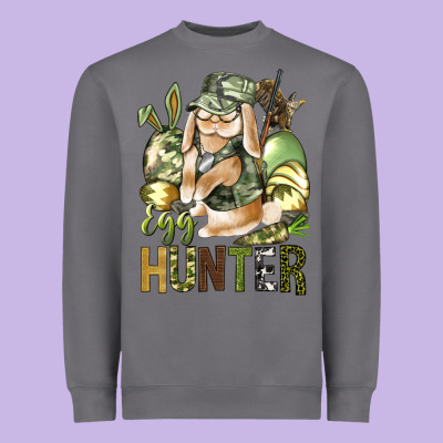 Egg Hunter Heavyweight Sweatshirt Designed By Bundleandbundleshop