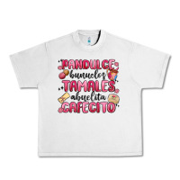 Lunar Rock pandulce bunuelos tamales abuelita cafecito Urban Heavy Tee - MaliasSmallBusiness