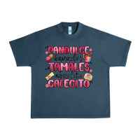 Midnight Navy pandulce bunuelos tamales abuelita cafecito Urban Heavy Tee - MaliasSmallBusiness
