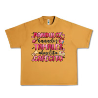 Peanut Butter pandulce bunuelos tamales abuelita cafecito Urban Heavy Tee - MaliasSmallBusiness