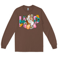 Chestnut Hop Bunny Easter Long Sleeve Tee - BundleAndBundleShop