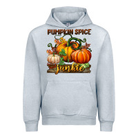 Heather Grey pumpkin spice junkie Urban Hoodie - BundleAndBundleShop