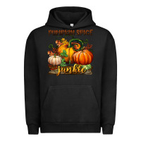 Pigment Black pumpkin spice junkie Urban Hoodie - BundleAndBundleShop
