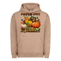 Pigment Burro pumpkin spice junkie Urban Hoodie - BundleAndBundleShop
