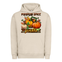 Pigment French Oak pumpkin spice junkie Urban Hoodie - BundleAndBundleShop