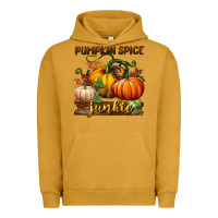 Pigment Peanut Butter pumpkin spice junkie Urban Hoodie - BundleAndBundleShop