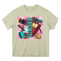 Mossy teacher Heavy Core Tee - AdoDesignShop