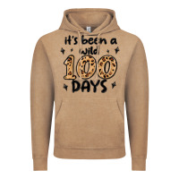 Vintage Coffee its been a wild 100 days Vintage Hoodie - MaliasSmallBusiness