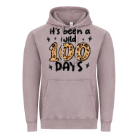 Vintage Zinc its been a wild 100 days Vintage Hoodie - MaliasSmallBusiness