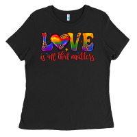 Black love is all that matters Ladies Tee - JahusDesignShop