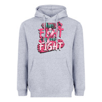 Heather Grey her fight is our fight Heavyweight Hoodie - CowGirlArtShop