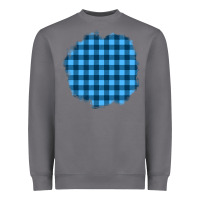 Storm Winter Tartan Patch Heavyweight Sweatshirt - BundleAndBundleShop