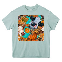 Arona autumn cows seamless pattern Heavy Core Tee - BundleAndBundleShop
