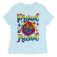Baby Blue proud friend Ladies Tee - JahusDesignShop