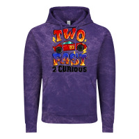Cloud Purple two fast two curious boys birthday racing car Vintage Hoodie - MaliasSmallBusiness