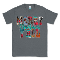 Charcoal Heather merry christmas y'all Classic Tee - CowhideDigitalArt
