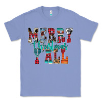 Colony Blue merry christmas y'all Classic Tee - CowhideDigitalArt