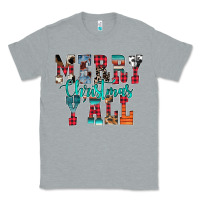 Heather Grey merry christmas y'all Classic Tee - CowhideDigitalArt