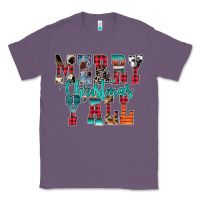 Lavender merry christmas y'all Classic Tee - CowhideDigitalArt