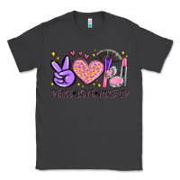 Smoke peace love make up Classic Tee - MaliasSmallBusiness